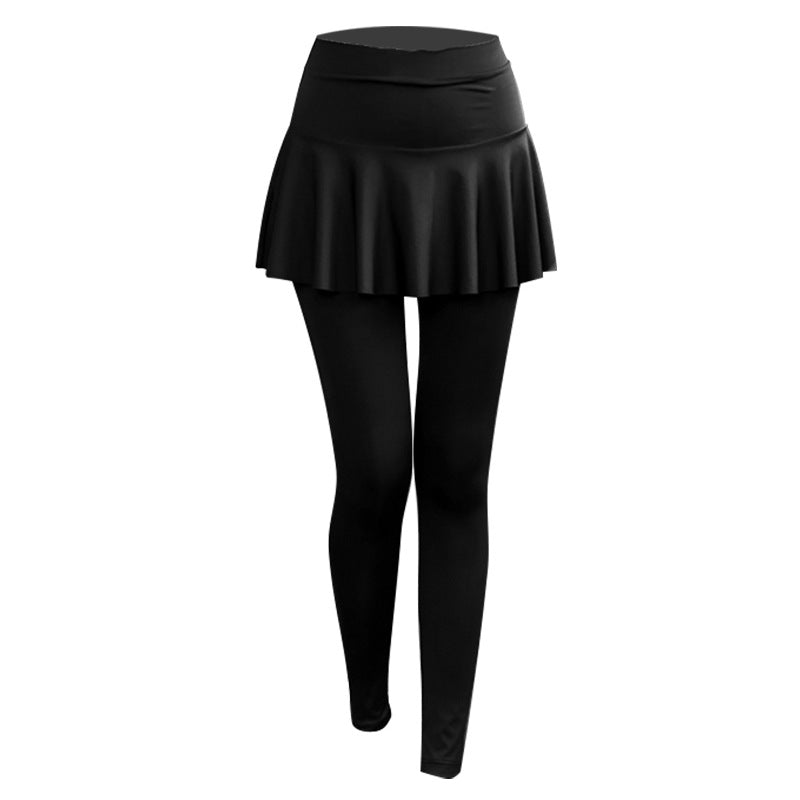 Fake Two Piece Casual Pants Plus Size Sports