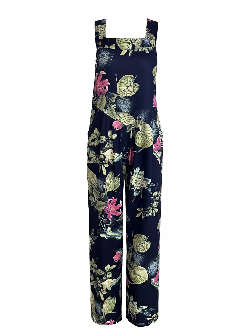 Printed Wide Leg Jumpsuit