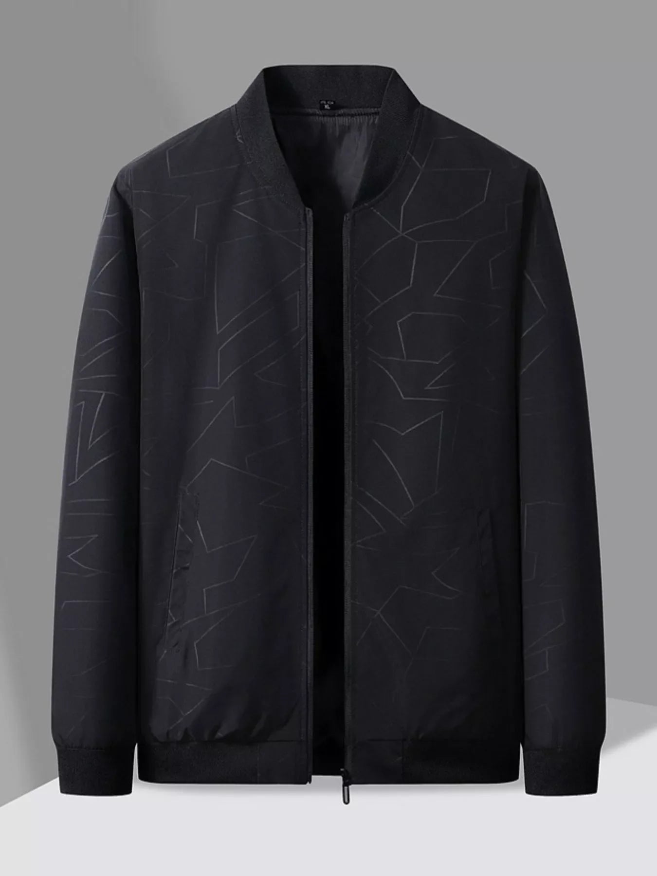 Men's Regular and Plus Size Lightweight Zip Up Jacket