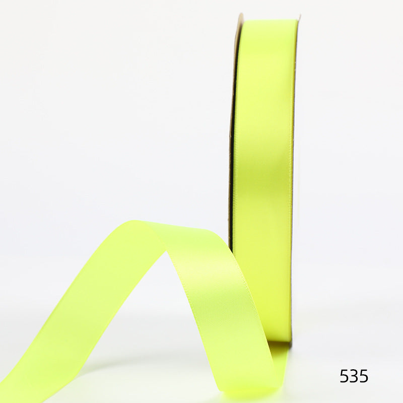 25cm100 Size Polyester Gift Box Decorative Colored Ribbon