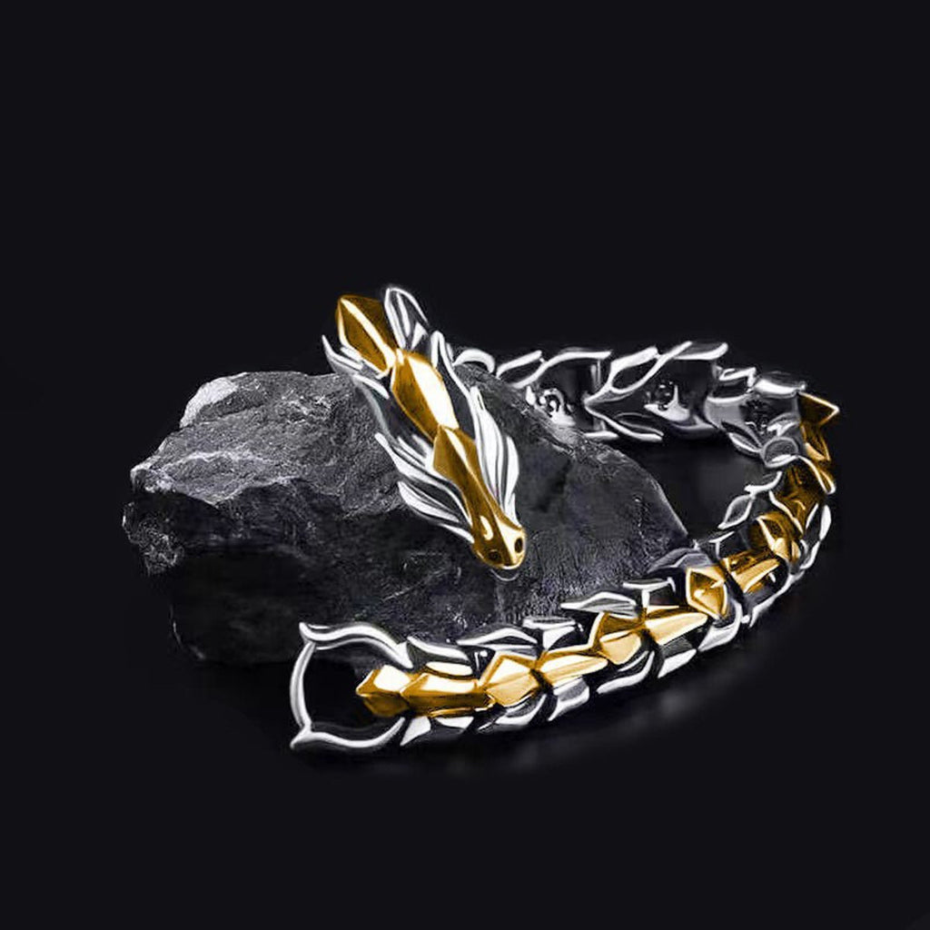 Fashion Dragon Scale Bracelet for Men – Durable and Stylish Wear