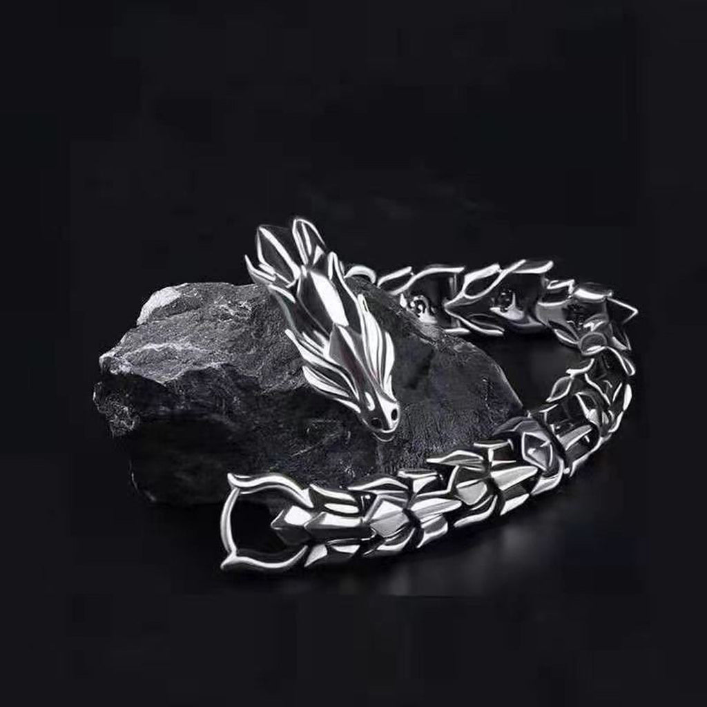 Fashion Dragon Scale Bracelet for Men – Durable and Stylish Wear
