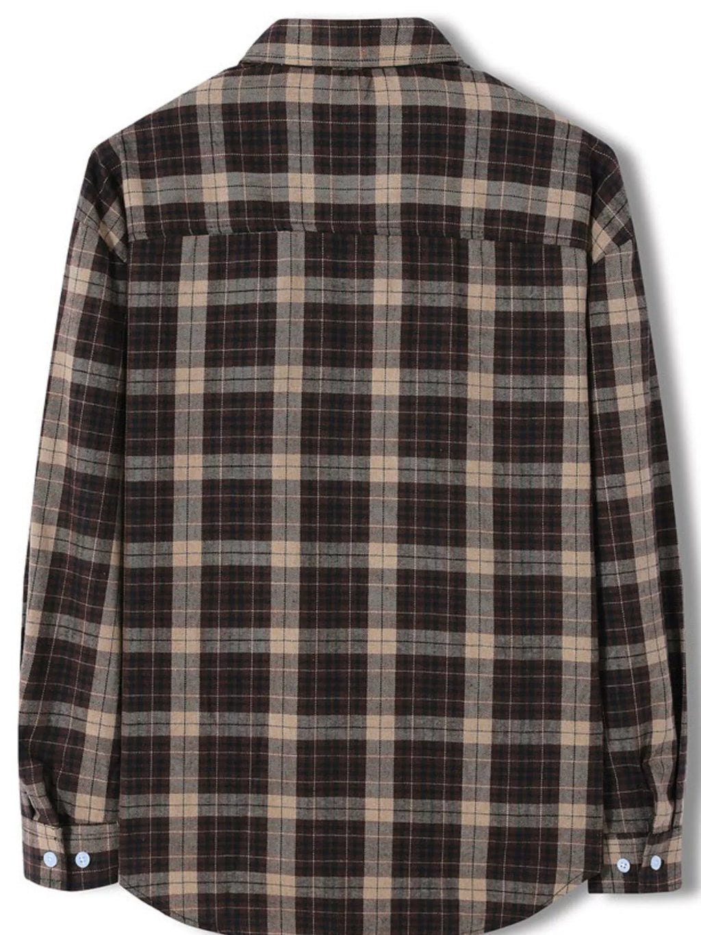 Men's Classic Plaid Long Sleeve Shirt