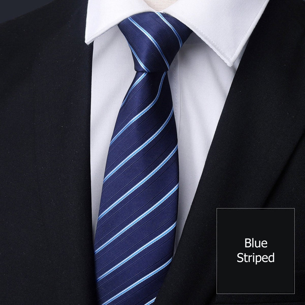 Men’s Pre-Tied Zipper Necktie – Easy Formal Wear with Tailored Look