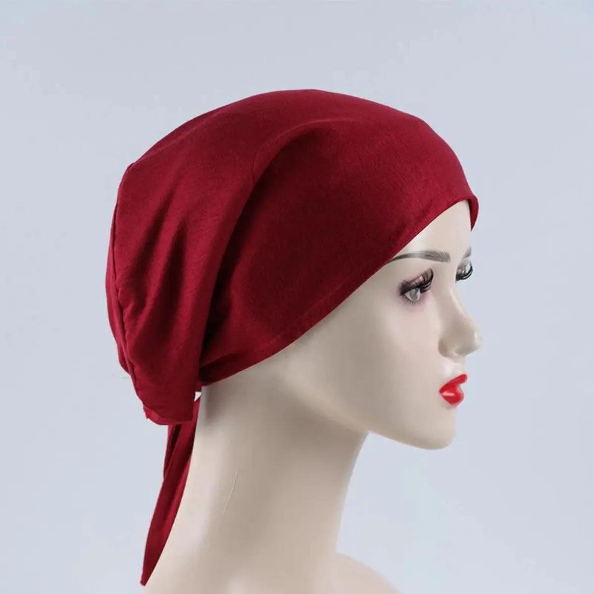 Double Layered Satin-lined Undercap (MH010)