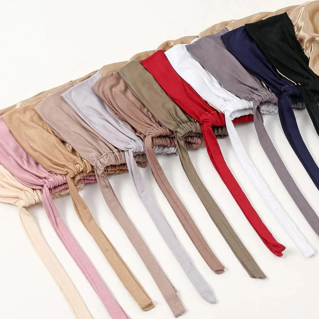 Double Layered Satin-lined Undercap (MH010)