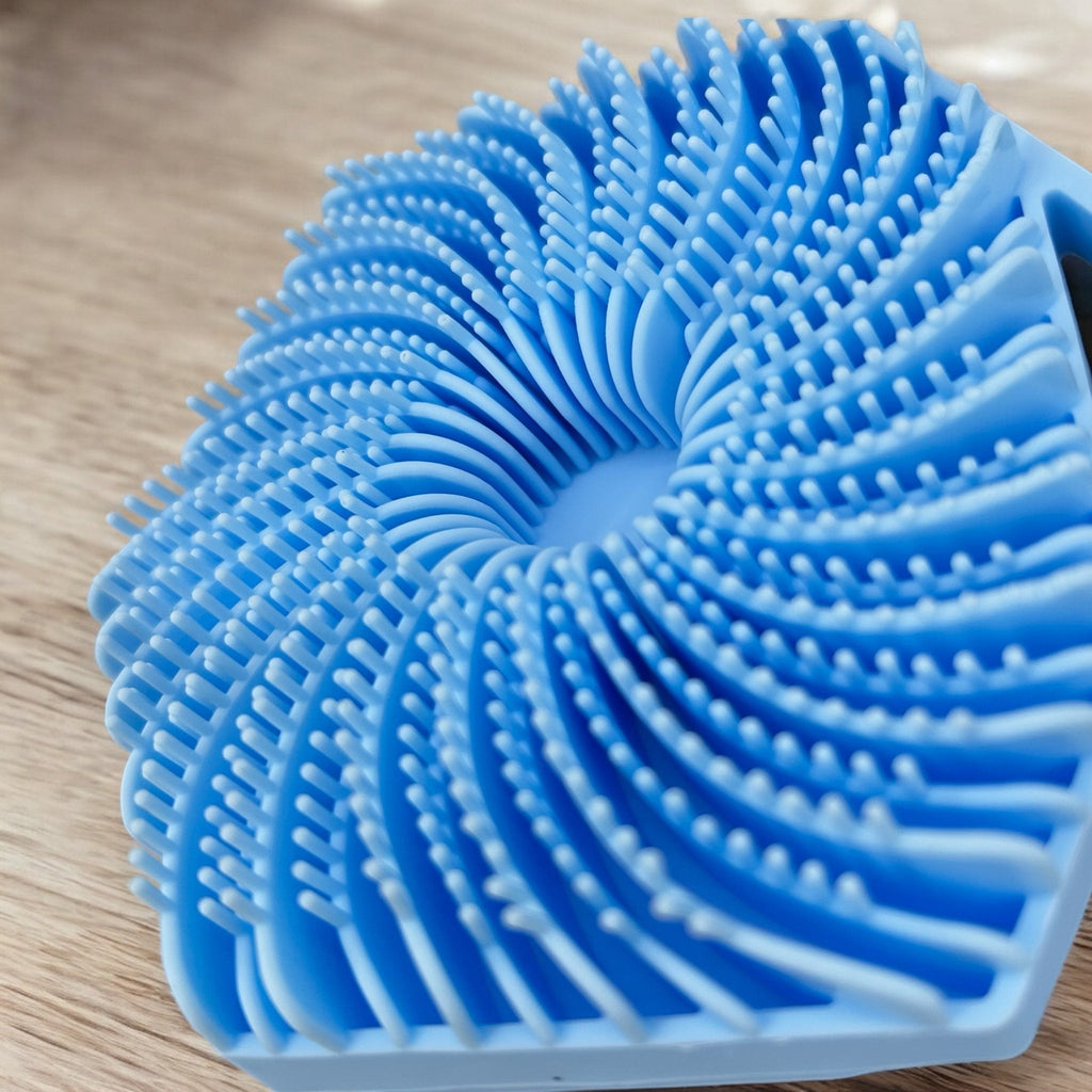 2-Pack Non-Slip Silicone Body Scrubber – Exfoliating Brush for Shower
