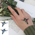New Waterproof Temporary Sticker Tattoo Flame Heart Star Element Body Art Cute Small Tattoos For Kids Womens