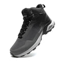 Men's Warm Boots Plush Snow Boots Outdoor Non-Slip Hiking Boots High Top Waterproof Sports Men's Winter Boots Snow Boots Warm Lined Non Slip Leather Shoes