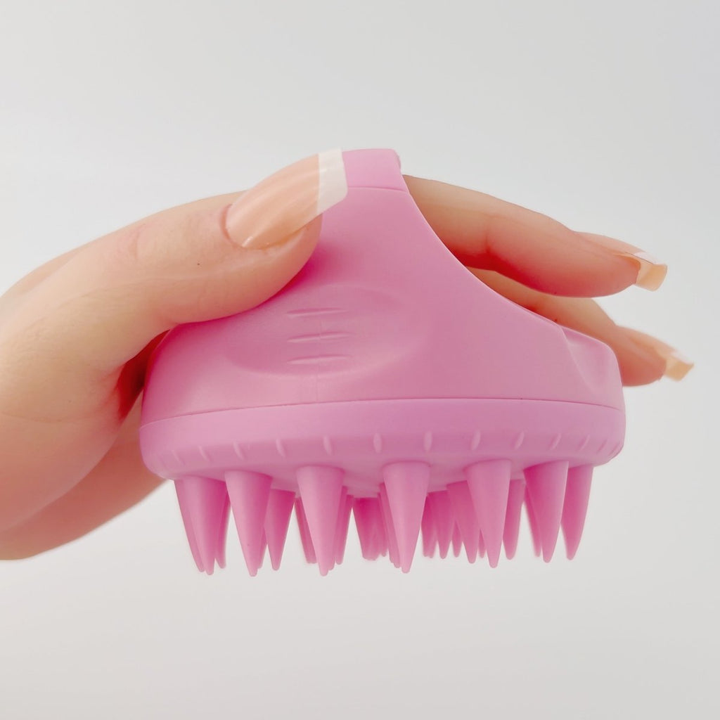 Shampoo Scalp Scrubber Brush Silicone Shower Massager for Hair Care