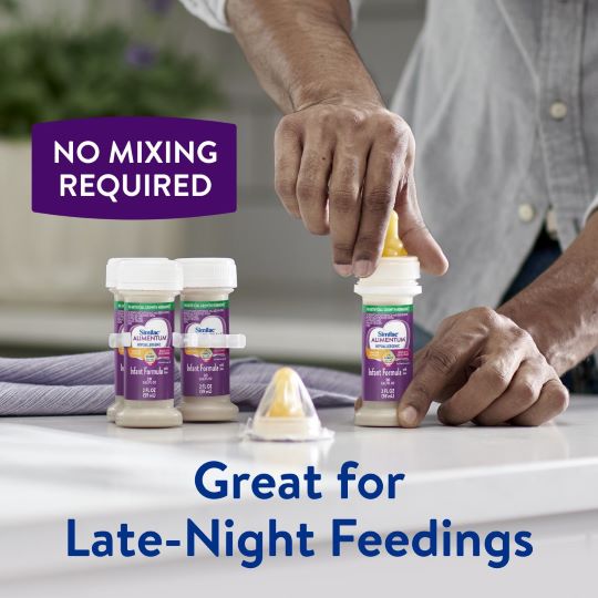 Similac Alimentum Infant Formula, Unflavored, 2oz Bottle