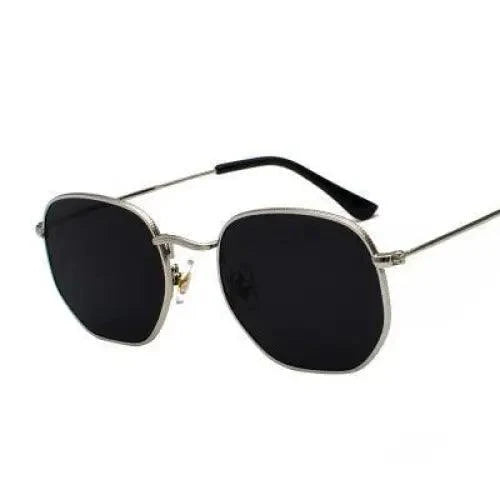 Unisex Luxury Summer Square Men Sunglasses UV400 Sun Glasses Women Metal Frame Glasses Ladies Eyewear