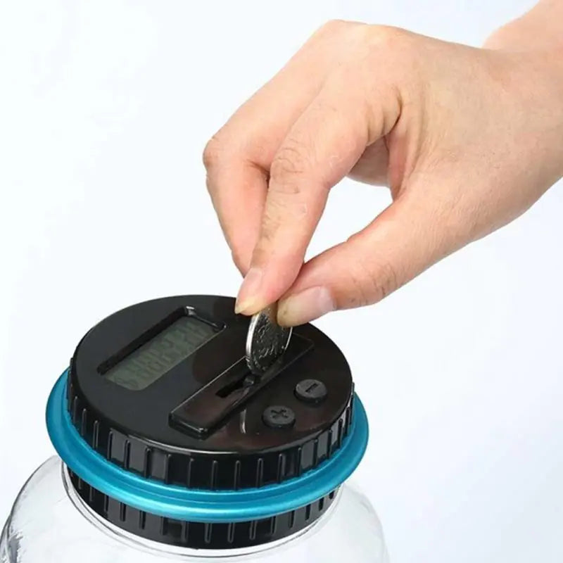 Electronic Counting Piggy Bank